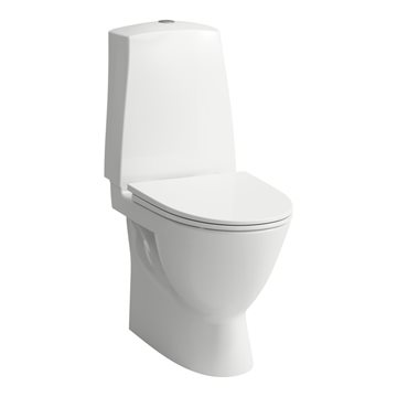 Laufen Pro-N toilet, S-lås til limning, LCC, Rimfree